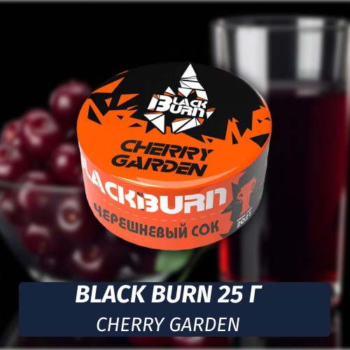 Табак Black Burn 25 гр Cherry Garden