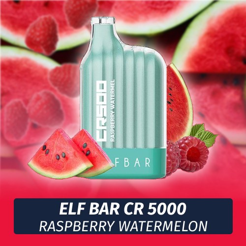Elf Bar CR - Raspberry Watermelon 5000 (Одноразовая электронная сигарета)