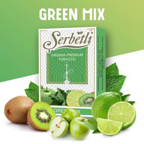 Табак Serbetli - Green Mix / Грин микс (50г)