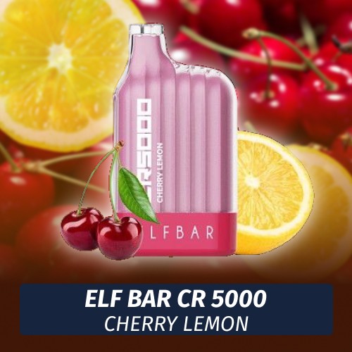 Elf Bar CR - Cherry Lemon 5000 (Одноразовая электронная сигарета)