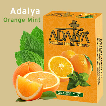 Табак Adalya - Orange Mint / Апельсин, мята (50г)