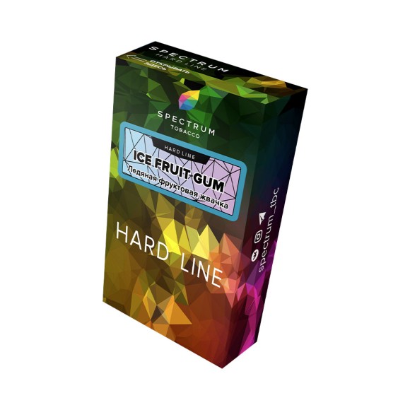 Табак Spectrum Hard 40 гр Ice Fruit Gum