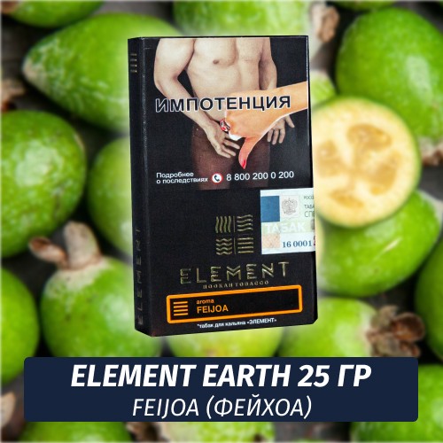 Табак Element Earth Элемент земля 25 гр Feijoa (Фейхоа)