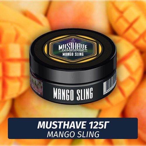 Табак Must Have 125 гр - Mango Sling (Коктейль Манго Слинг)
