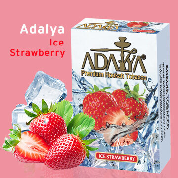 Табак Adalya - Ice Strawberry / Ледяная клубника (50г)