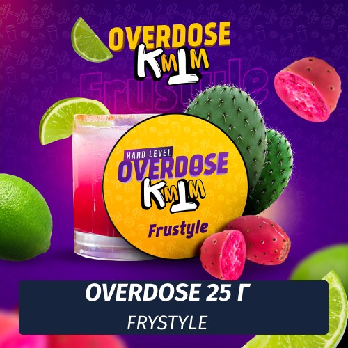 Табак Overdose 25g Frustyle (Кактус-Лайм)