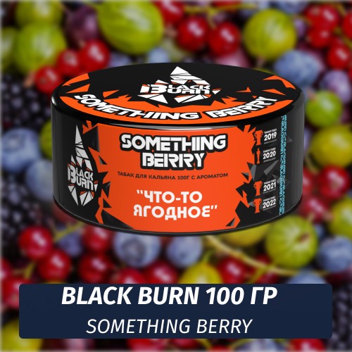 Табак Black Burn 100 гр Something Berry