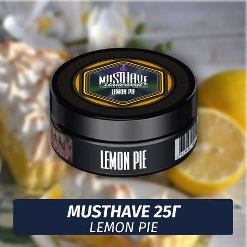 Табак Must Have - Lemon Pie / Лимонный пирог (25г)