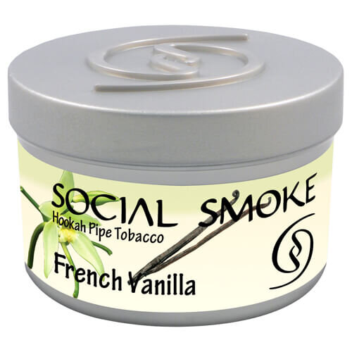 Табак Social Smoke - French Vanilla / Французская ваниль (250г)