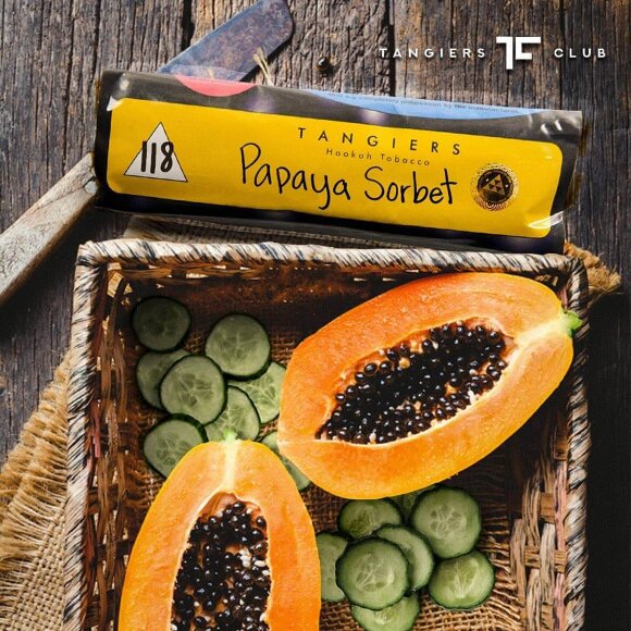 Табак Tangiers (Noir) - Papaya Sorbet / Папая сорбет (100г)