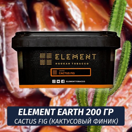 Табак Element Earth 200 гр Cactus Fig