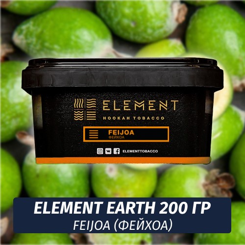 Табак Element Earth 200 гр Feijoa