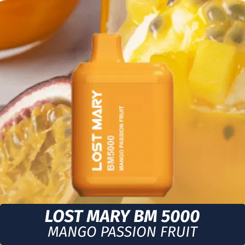 Lost Mary BM - Mango passion fruit 5000 (Одноразовая электронная сигарета)