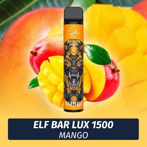 Одноразовая электронная сигарета Elf Bar LUX - Mango 1500