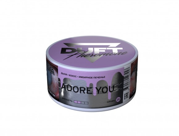 Табак Duft Pheromone 25 g Adore You (Дыня, кокос, имбирное печенье)