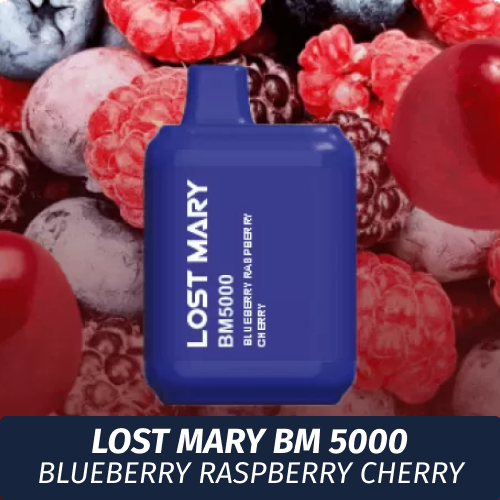 Lost Mary BM - Blueberry raspberry cherry 5000 (Одноразовая электронная сигарета)