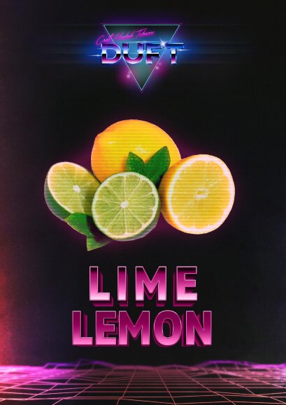 Табак Duft - Lime Lemon / Лайм, лимон (100г)