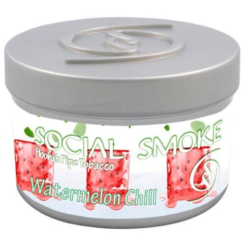 Табак Social Smoke - Watermelon Chill / Ледяной арбуз (250г)