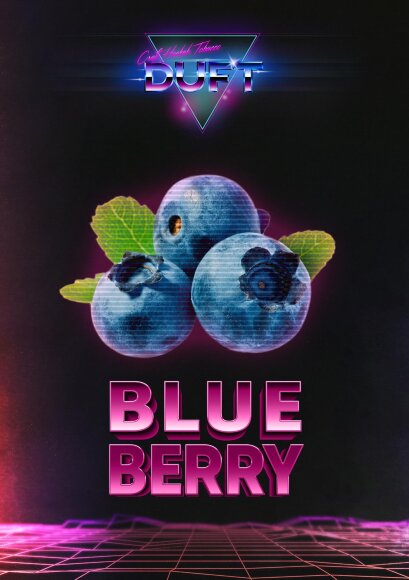 Табак Duft - Blueberry / Черника (100г)