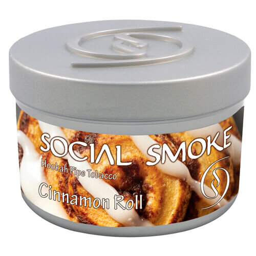 Табак Social Smoke - Cinnamon Roll / Булочка с корицей (250г)