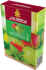 Табак Al Fakher - Two apples with mint / Двойное яблоко мята (50г)