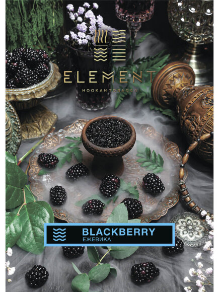 Табак Element Water Элемент вода 40 гр Blackberry (Ежевика)