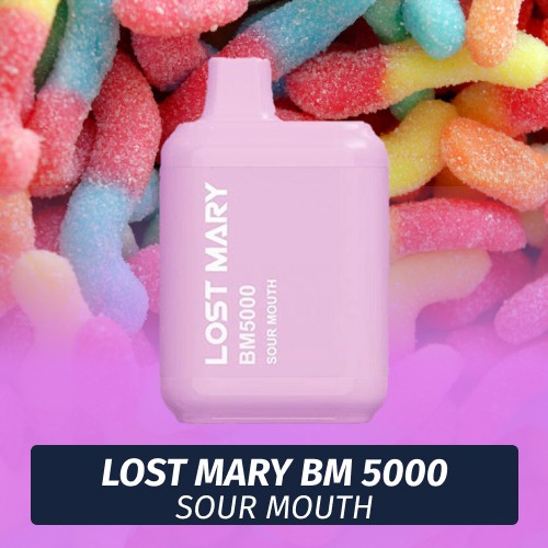 Lost Mary BM - Sour Mouth 5000 (Одноразовая электронная сигарета)